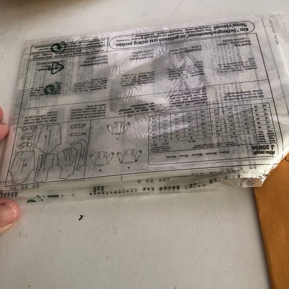 Young Collection Fashion Top Pattern tailored to fit, multi size - Picture 3 of 8